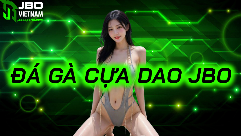 Đá gà cựa dao tại nhà cái JBO là sự lưa chọn tuyệt vời